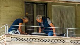 HOF WYLER, Balkon