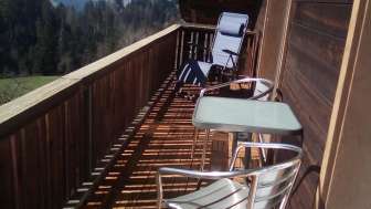 Bauernhof, katzbach, Langnau, Balkon