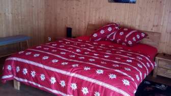 Bauernhof Katzbach, Langnau, Zimmer, Doppelbett