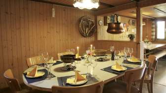 Bergrestaurant Erika, Eggiwil, Gaststube, Fondue