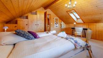Mags Ferienwohnung Schlafzimmer