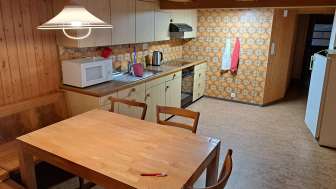 Ferienwohnung Müllerlihus Wyssachen, Küche