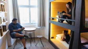 Bett-Zimmer Jugendherberge Burgdorf