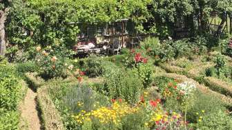 B&B Emmenmatt, Garten im Sommer